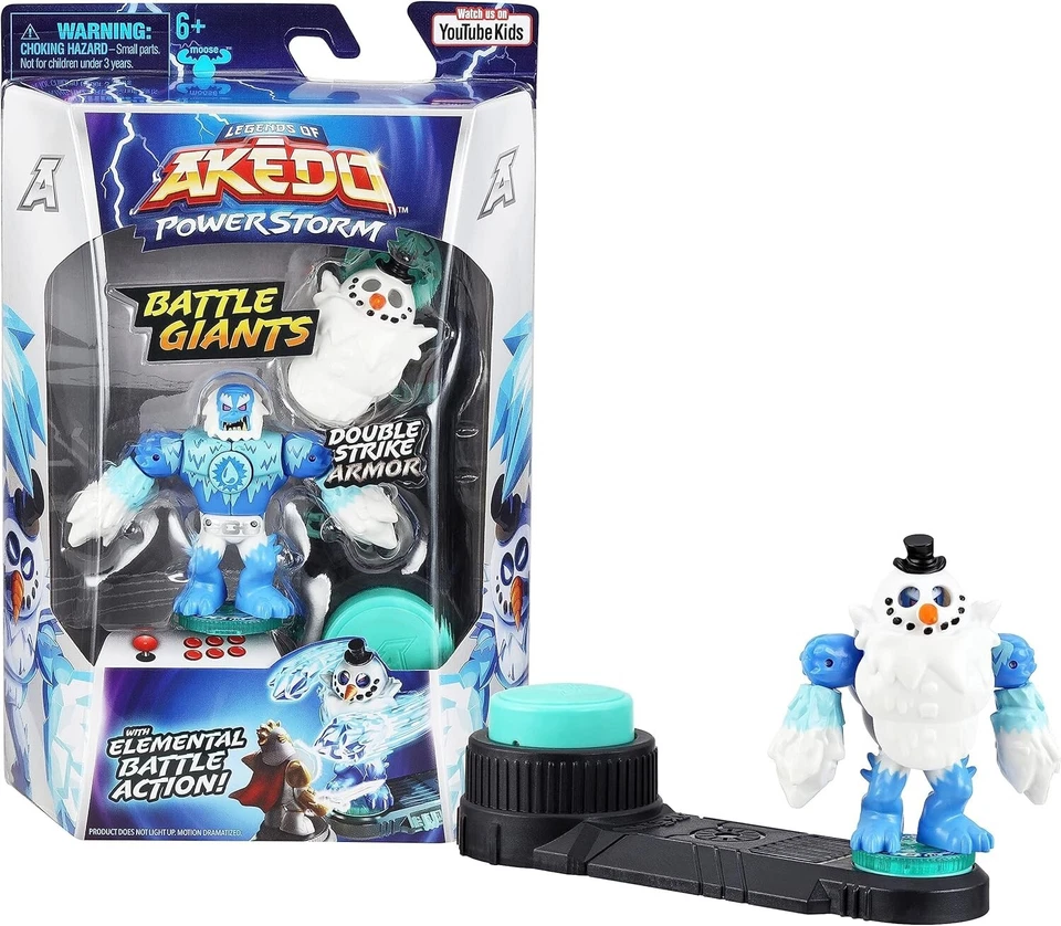 Akedo Powerstorm Shatterclaw battaglia gigante 15 cm ""Armatura a doppio colpo - Immagine 2 di 4