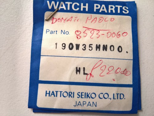 Seiko 325T02AN S Vetro Crystal Glass Uhrenglas Verre Per 4006-7020 4006 - Foto 3