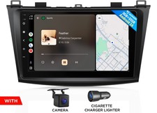 9in Android Auto 14 for Mazda 3 2011 CarPlay Head Unit Stereo GPS Sat Navi Audio