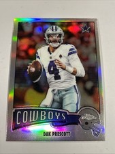2025 Topps Chrome Football Dak Prescott 1975 Refractor 1975-10 Dallas Cowboys