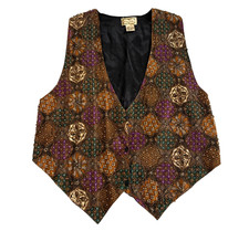 Magic Craft Vest Top Costume Halloween Floral Beaded Fairy Whimsigoth Boho 90s