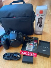 Canon EOS 90D Camera bundle, w battery, charger, SD card & cleaning tools