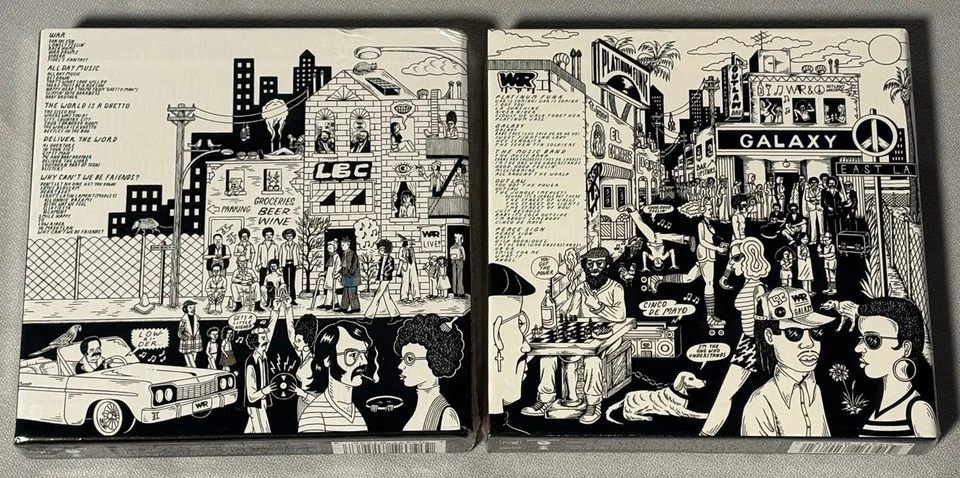 CD WAR The CD Collection 1971-1994 (10 CDs on 2 BOX SETs, 2025) NEW MINT SEALED - Imagem 2 de 4