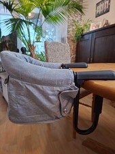 Tischsitz Faltbarer Kinderhochstuhl Tisch-Sitzerhöhung Esszimmerstuhl Baby