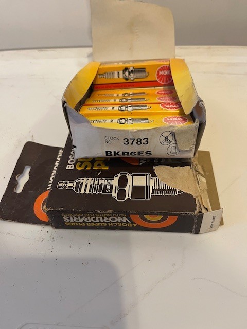 6 NGK BKR6E6 Stock No. 3783 Sparkplugs