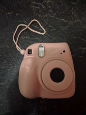Fujifilm Instax Mini 7 Instant Camera Pink Carry Case Tested Works