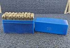 5/16" Uppercase Alphabet Metal Letter Stamps, 27-Piece 8mm Metal Stamps