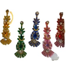 Indian Bollywood Bindi Body Jewel Self Adhesive, Crystal Forehead, Face Jewels