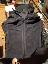Columbia Sportswear Fleece Vest Men  s Medium Blue Full Zip Zippered Pockets