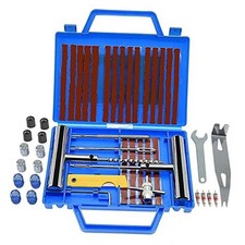 Tire Repair Kit,Heavy Duty Tire Plug Kit, with Universal Tire Patch Kit 46pcs