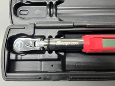 Snap-on Atech2f125rb 38 Drive Flex-head Tech Angle Torque Wrench In Case Snap-on Atech2f125rb 38 Drive Flex-head Tech Angle Torque Wrench In Case