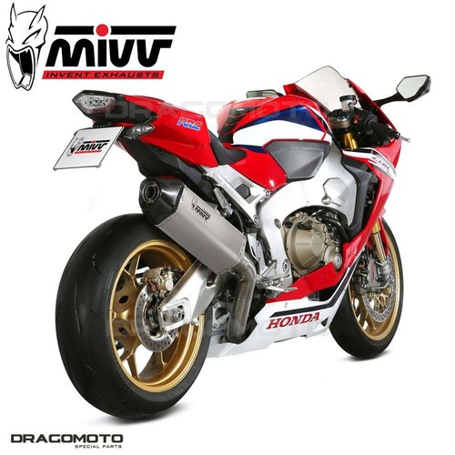 échappement HONDA CBR 1000 RR 2017 2018 MIVV Speed Edge Titane - Photo 4/6