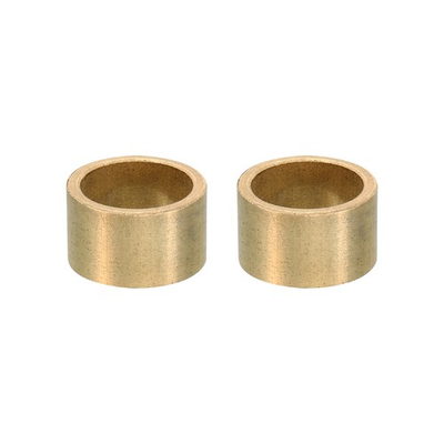 #ad 2 Pcs M16 Brass Spacers Metal Spacer Brass 16mm ID x 20mm OD x 12mm L $21.07