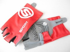 Rad Handschuhe in Rot ohne Klett, Top, angenehm zu tragen, Gr. L