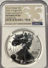 2021-S American Silver Eagle - beautiful  NGC reverse  proof