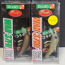 Rodio Craft RC Wow 37 FII HF Topwater Lures Black & Blue New