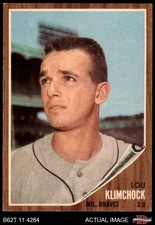 1962 Topps #259 Lou Klimchock Braves 7.5 - NM+