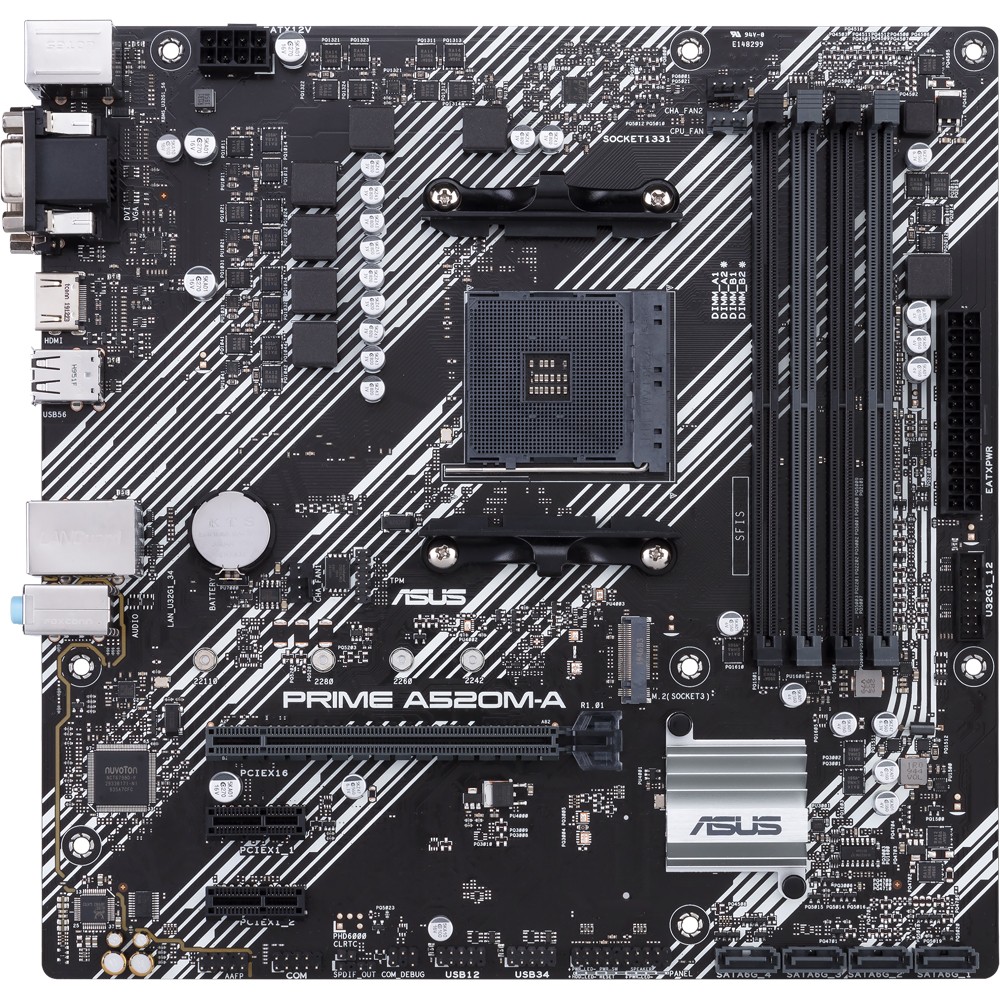 ASUS PRIME A520M-A II/CSM micro ATX Mainboard - Bild 2