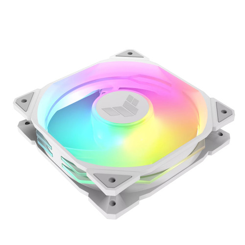 Asus TUF Gaming TR120 ARGB Reverse Blade 120mm PWM Case Fan 2000 RPM White 28mm - Picture 4 of 9