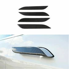 Carbon Fiber Style for Tesla Model S Car Exterior Door handle Covers 2014-19