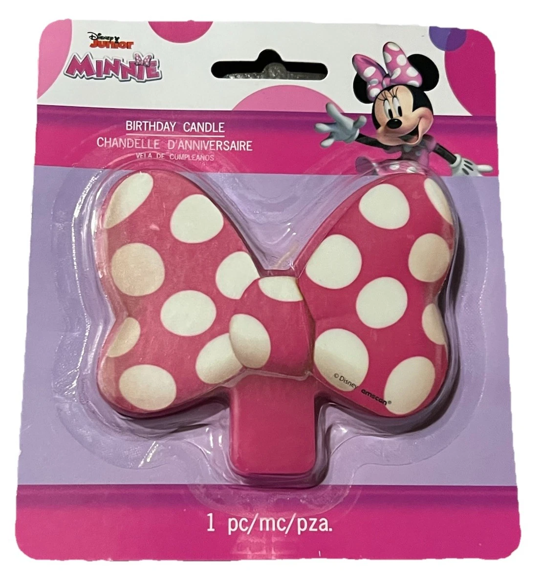 Minnie Mouse Party Supply-Candles for sale | eBay