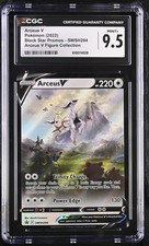 Arceus V #SWSH204 CGC 9.5 - 2022 Pokemon SWSH Promos Figure Collection