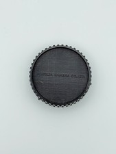 Minolta MD Mount Rear Lens Cap OEM Black Plastic