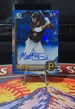 2022 Bowman Sapphire Edition - Chrome Prospects Autograph Matt Fraizer #BSPA-MF