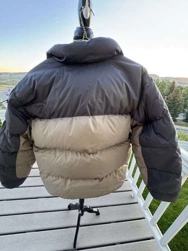 JANSPORT MEN'S NYLON & DOWN HEAVY WINTER JACKET, SZ M, PIT-PIT=23", EXCELLENT ++ image 8