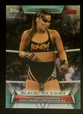 2019 Topps WWE Women's Division Ronda Rousey Def. Alexa Bliss #84