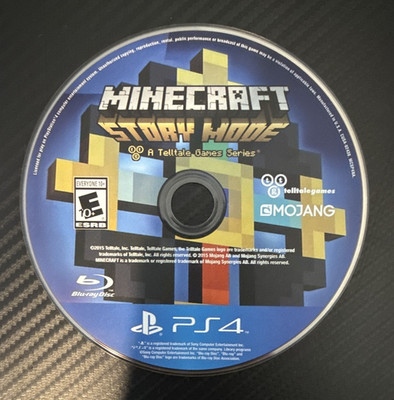 Telltale Games Minecraft: Story Mode (Minecraft Series) PS4 ( Disk Only )