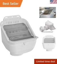 Leaf Eater Advanced Downspout Filter - Stainless Steel 955 Micron Efficiency