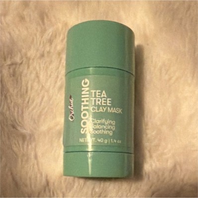 Ostatnic Tea Tree Soothing Clay Mask Stick for Acne Face, Green 50g