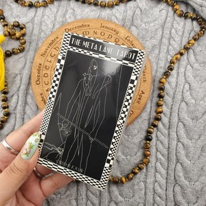 The Meta Land Tarot by Jon Law 78 Card Tarot Deck With Box USED