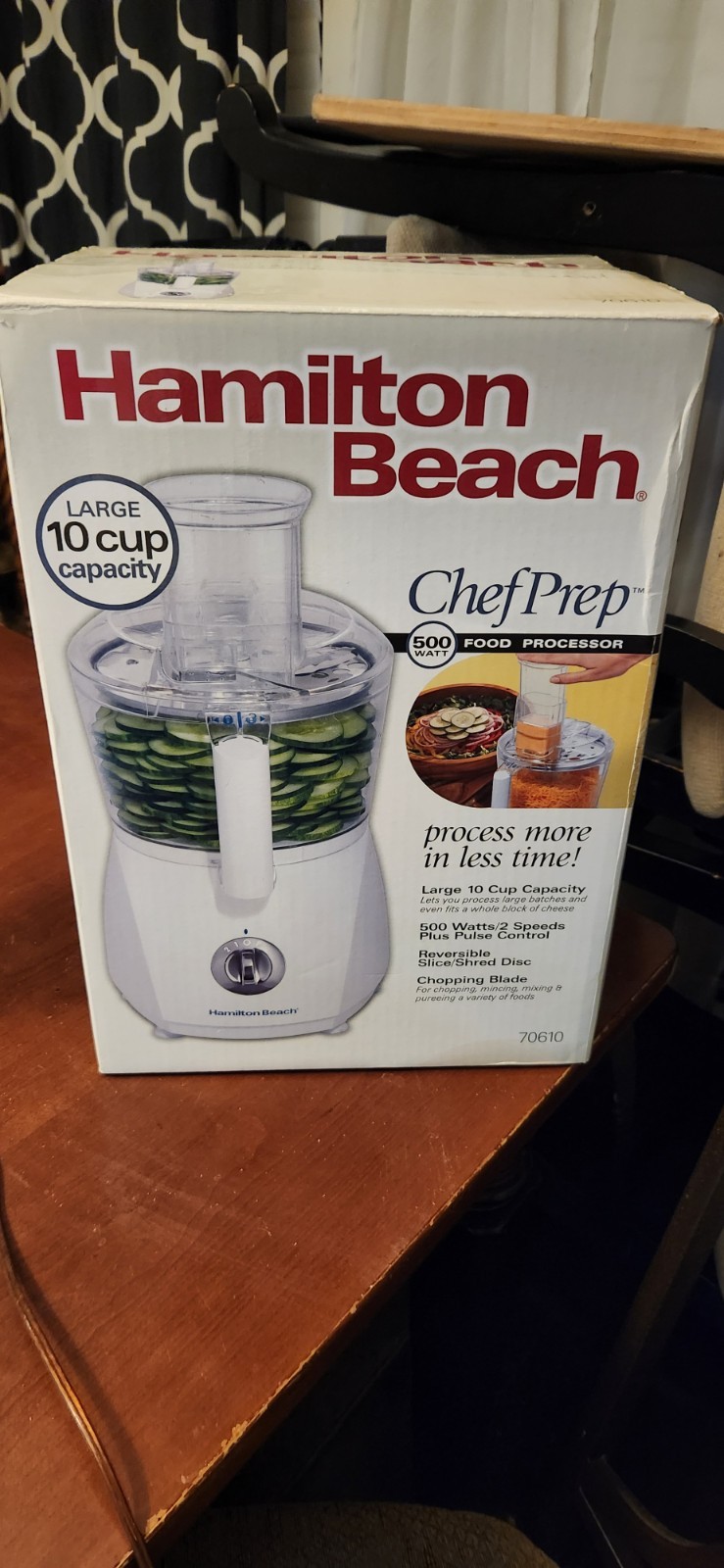 Hamilton Beach 70610  10-Cup Food Processor. New!