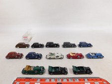 13x Wiking H0 1:87 Modell MB 540 K 260 D Horch 850 Audi Front 838 RR #DX432-1
