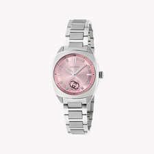 Gucci G-Timeless 29mm Pink Diamond Dial Women's Watch YA142511