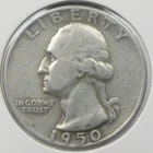 1950 Washington Quarter Dollar