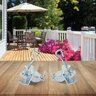 Pince de table résistante aux intempéries pour parasols de jardin facile à ut