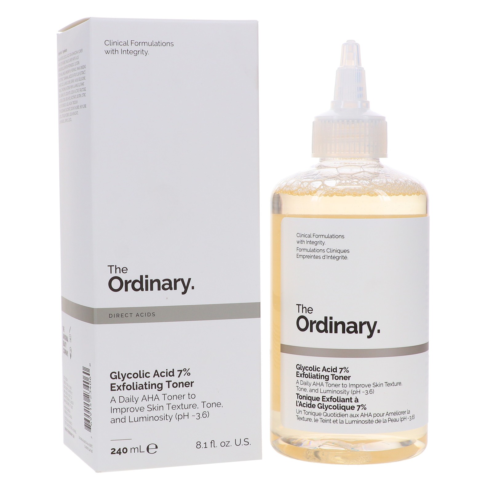 The Ordinary Glycolic Acid 7% Exfoliating Toner 8.1 oz