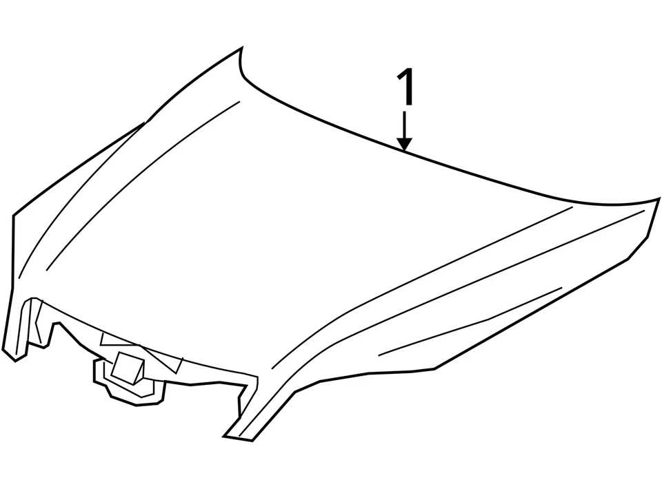 (LOCAL PICKUP ONLY) Hood Fits 12-15 CAPTIVA SPORT 2636264 - Imagem 4 de 4