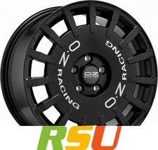 OZ Rally Racing gloss black 8x18" ET45 LK5 114.3 ML 75 Alufelgen 18 Zoll
