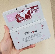 Hot Anime Girl Red Cross Replacement Plates Faceplate Shell for Nintendo New 3DS