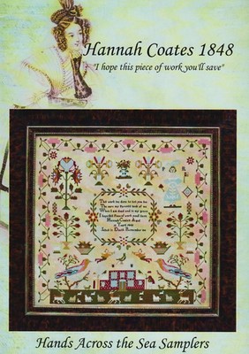 Hannah Coates 1848 by Hands Across The Sea cross stitch pattern