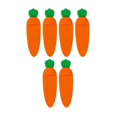 Quirky Vegetable Style Plastic Bookmarks Compact Lightweight School Office