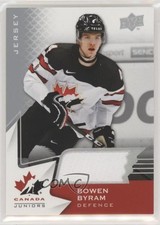 2020-21 Upper Deck Team Canada Juniors Men's U-20 Jerseys Bowen Byram #26 4g7