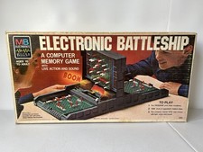 Vintage 1977 Electronic Battleship Computer Game By Milton Bradley No. 4750