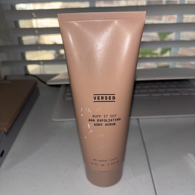 Versed Buff It Out AHA Exfoliating Body Scrub 6 Oz / 177ml 