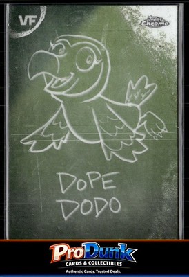 2026 Topps Chrome VeeFriends #C-11 Dope Dodo Chalkboard