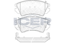 Bremsbeläge für Opel Astra H Family J Kombi Limo Cascada Cabrio ab 08->